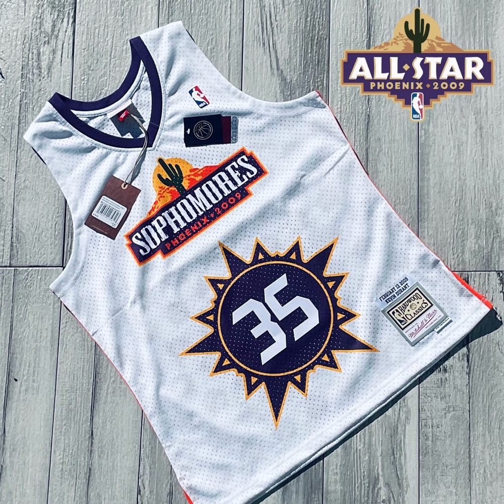 Kevin Durant Mitchell & Ness 2009 Rising Stars Swingman Jersey Men's Large NBA